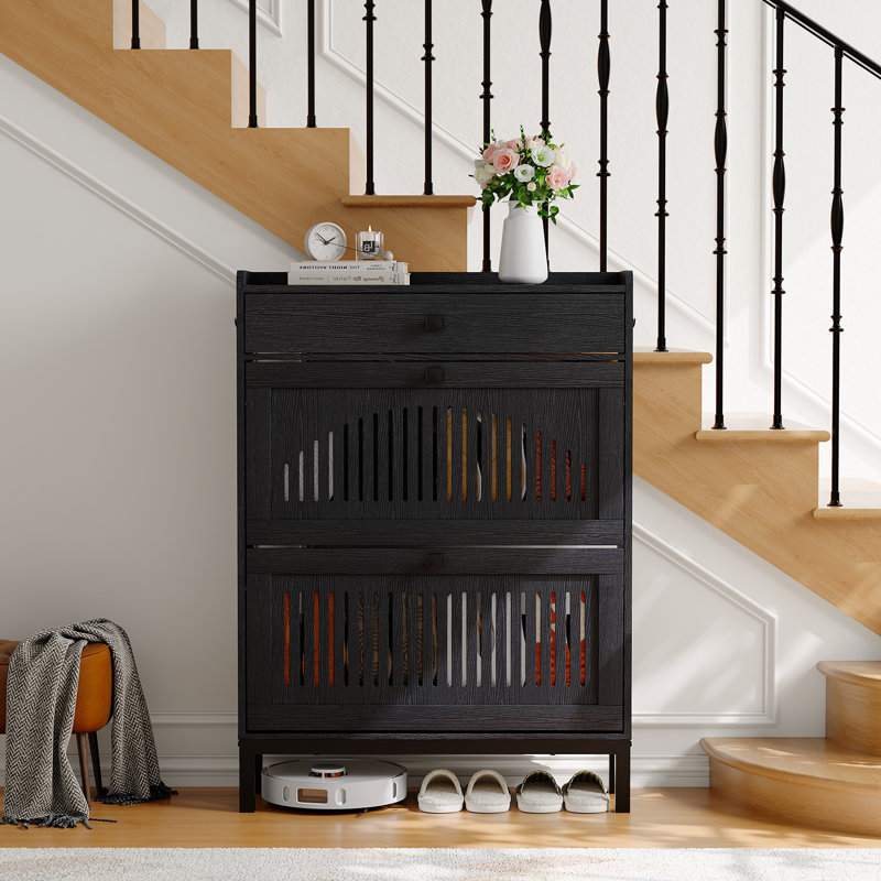 12 Pair Boot Storage, Black
