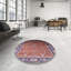 Tapis brun à motif oriental-1143079068