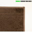 Tapis antidérapant brun à poils courts-326386221