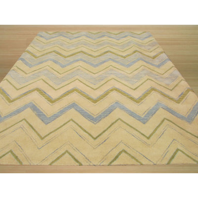 Hand Tufted Wool Geometric Area Rug