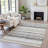 Machine Washable Indoor/Outdoor Xhevrie Black Rug-112171221