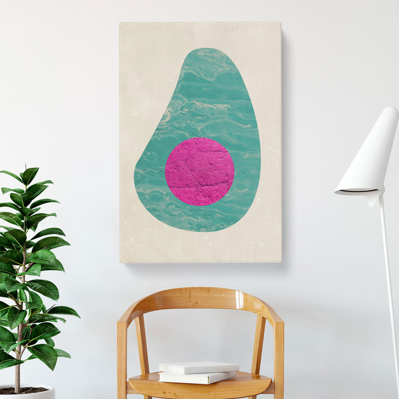 Avocado - Wrapped Canvas, 91cm H x 60cm W x 3cm D