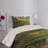 Bunny Farmhouse / Country Polyester Coverlet