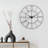Garney Metal Wall Clock with black hands-569890745-569890746
