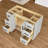 48'' x 33.5" Freestanding Solid Wood Bath Vanity Base Stand Alone Bathroom Cabinet with Dovetail Drawer&Soft-Close Door(Assembled)