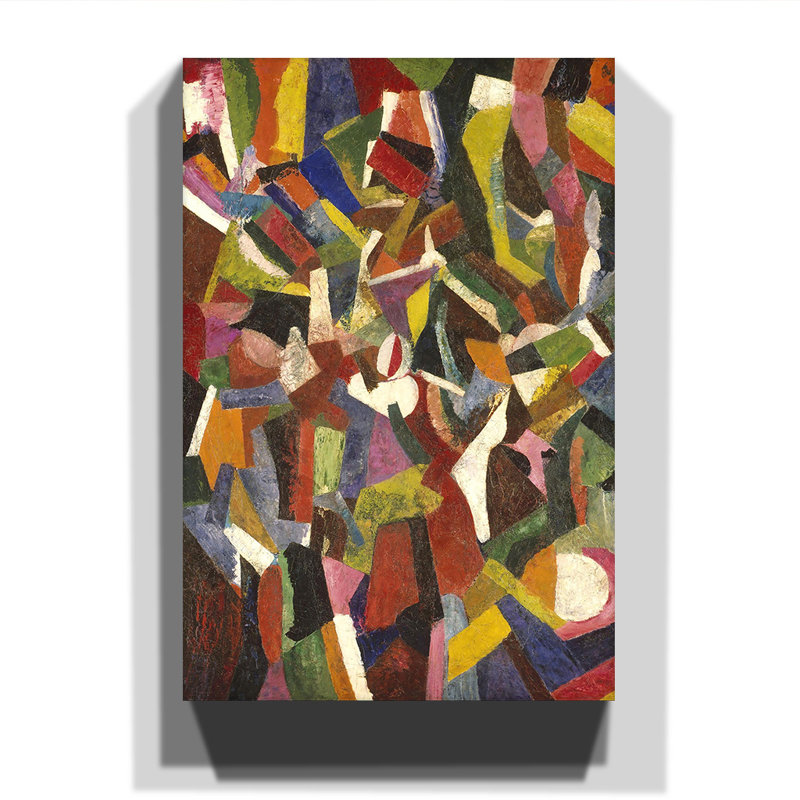 Patrick Henry Bruce - Wrapped Canvas Painting, 50cm H x 35cm W