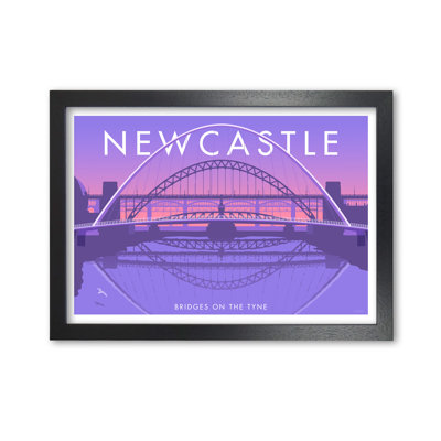 Newcastle by Stephen Millership - Print