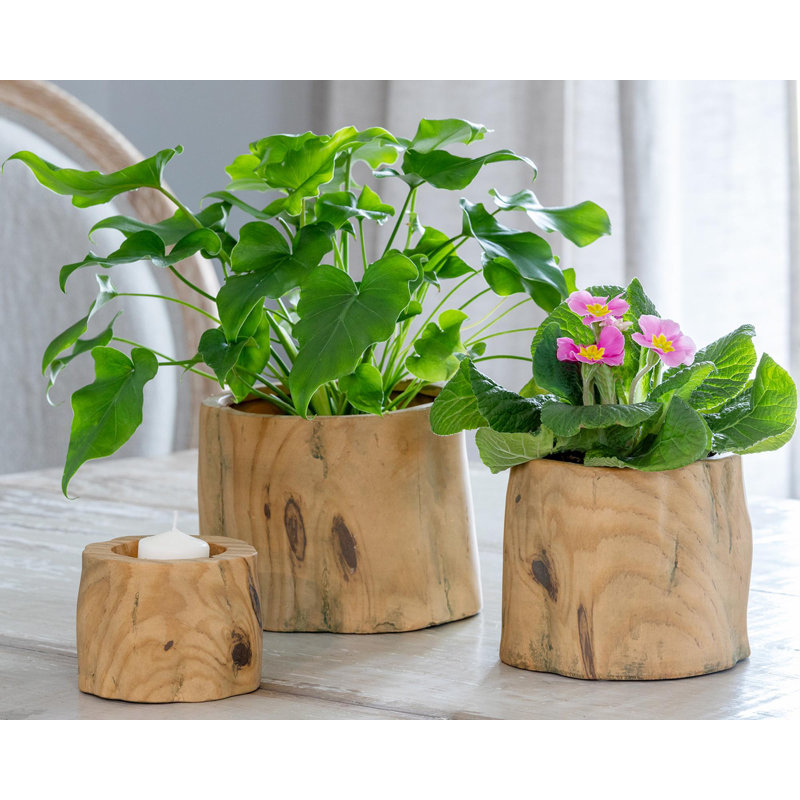 Garden Floral Votive Candle Holder