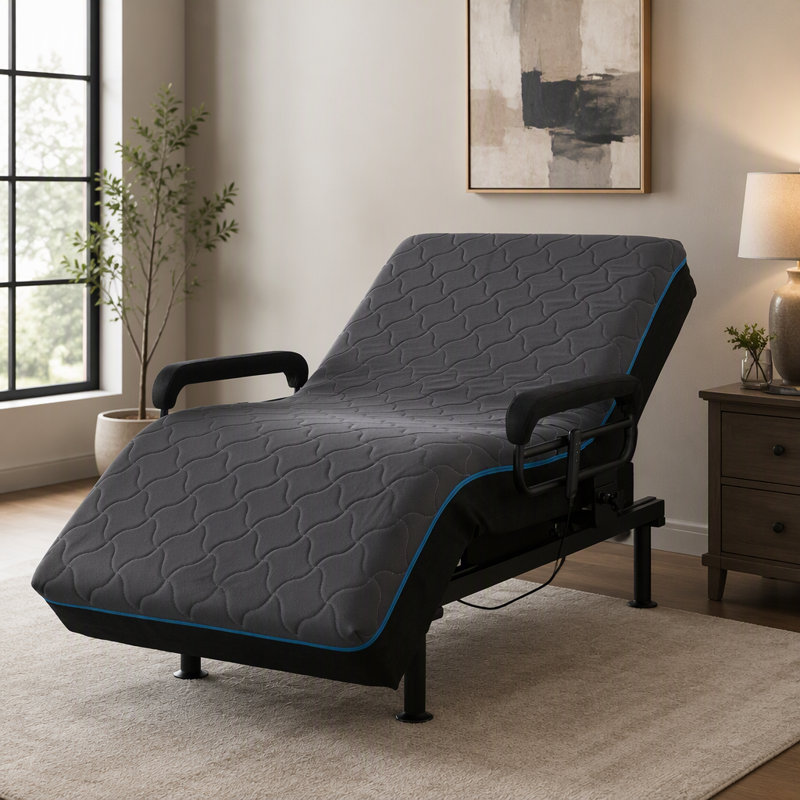 Lit simple TG réglable pour se tenir debout avec support de levage pratique TXL