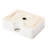 Rectangular Ceramic Vessel Sink 16"X12" - Modern, White, Acid Resistance, Bathroom Use Stain , Easy Installation