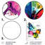 Papillon, arc-en-ciel, bonheur - Art mural papillon-1181088252-1181088230