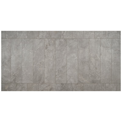 Nova 8,85 po X 35,43 po Carreau de plancher et de mur en porcelaine matte (13,12 pieds carrés / caisse)