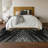 Premium Machine Washable Prisco Black Rug-1719464752