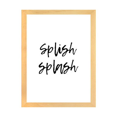 Splish Splash Lemonardi - impression d'art textuel