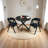 4 Solid Wood Upholstered Dining Armchairs-1138066214-1138066208