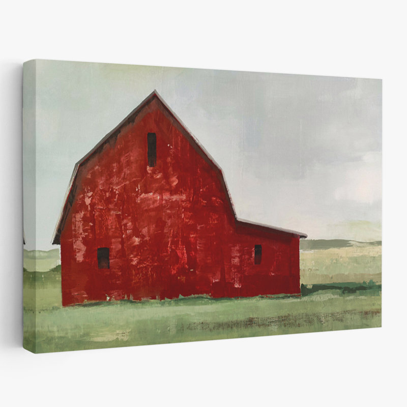 Weathered And Wise No. 4 - Paysages, fermes, campagne et granges d'art, H 24 po x l 16 po