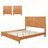 3-Piece Bedroom set with a Bed and 2 Nightstands-1273850283-1273850294
