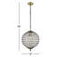 Luminaire suspendu sphérique en métal à intensité variable Tessanne-746821459-746821458