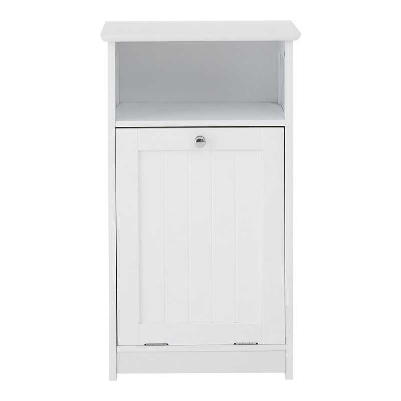 Wood Cabinet Laundry Hamper