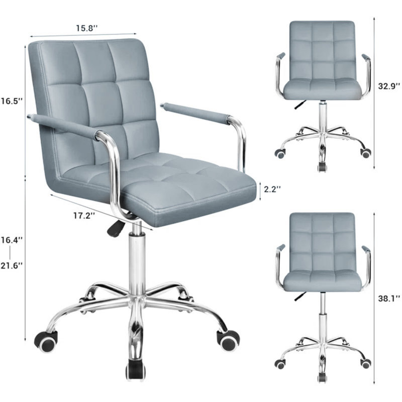 Pierron Task Chair, Gray