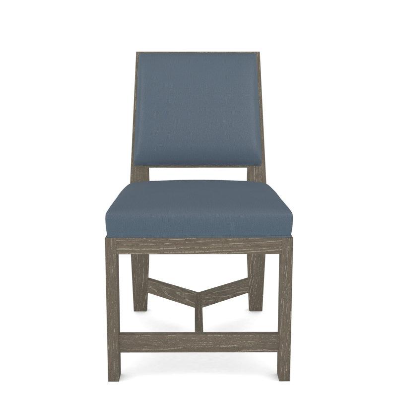 Thom Filicia Home Upholstered Back Side Chair, Hampton, Navada Blue