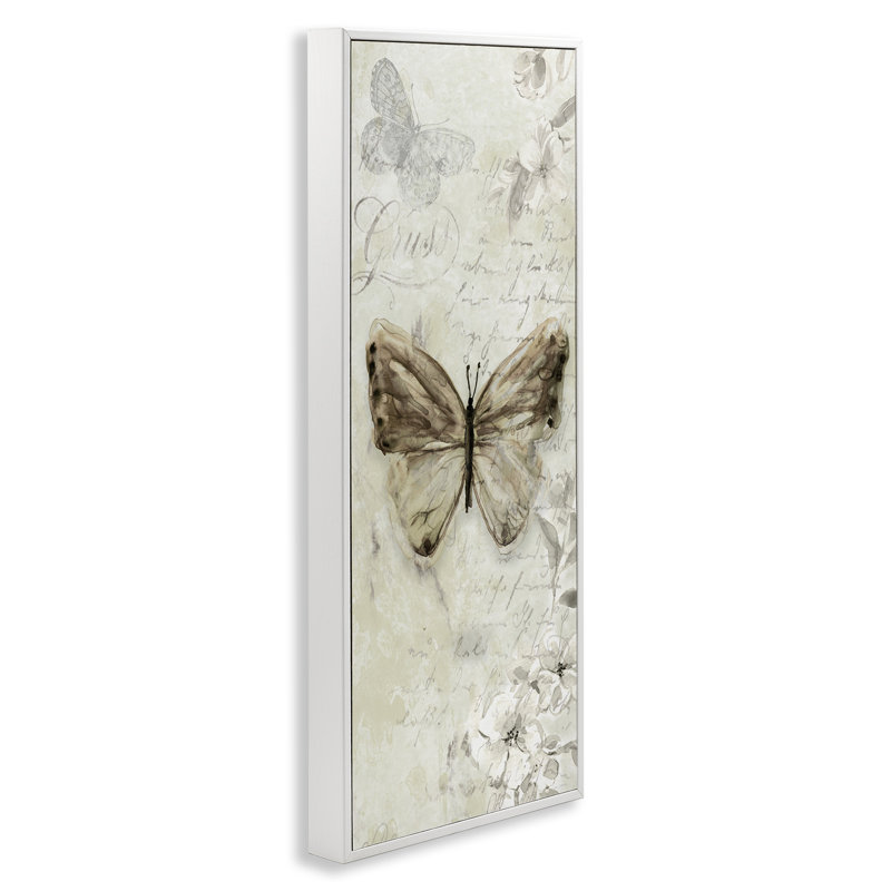 «Giclee Art» par Carol Robinson, Giclée encadrée blanc bord de mer, H 24 po x l 10 po