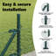 Vidaxl Hexagon Fence Steel-114622364-114622360