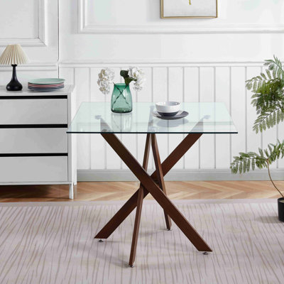 Cross Legs Dining Table