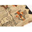 One-of-a-Kind 3'3" X 4'3" Hand Knotted Area Rug