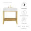 Meuble-lavabo 30 po Modway Gridiron-82353012