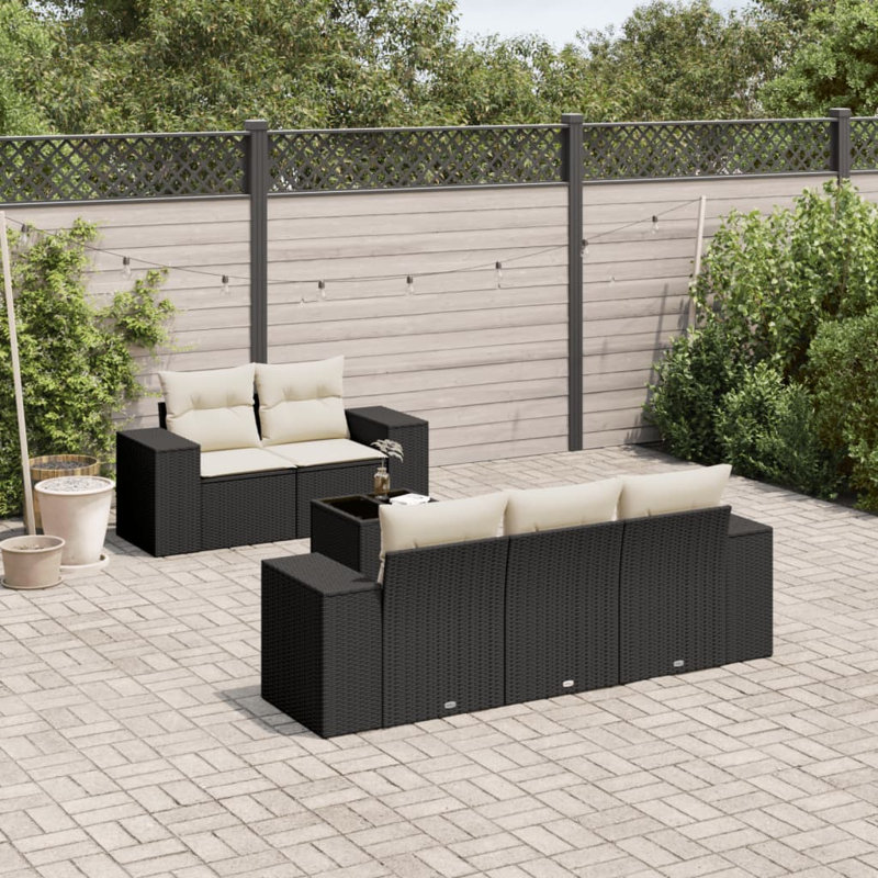 Ensemble de canapé de jardin Vidaxl beige