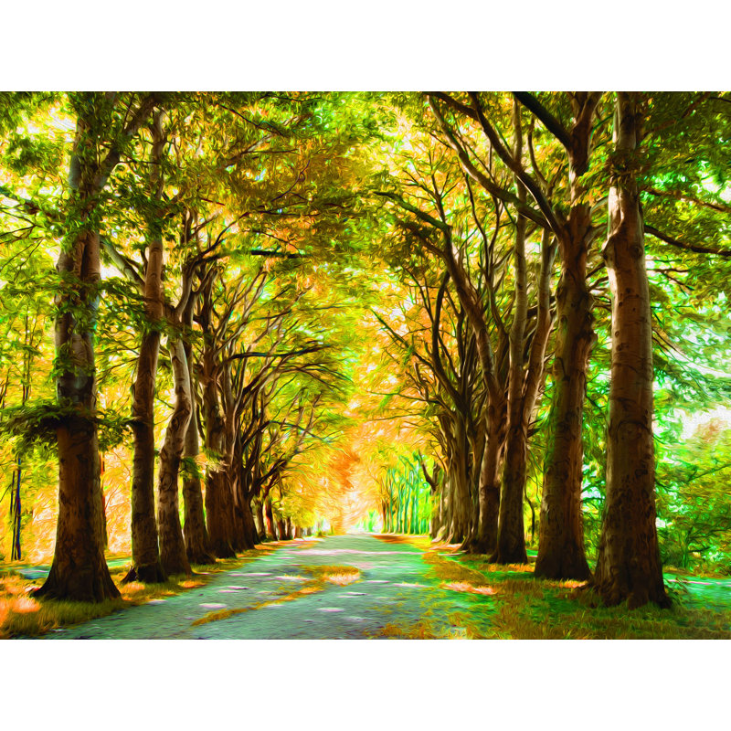 " Tree Path ", 30" H x 40" W