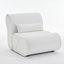 Fauteuil inclinable moderne confortable en velours granulé avec rembourrage de taille, design, idéal pour le salon-985851763