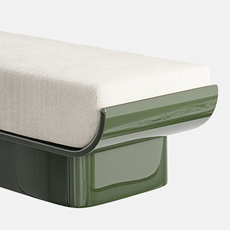 Repose-pieds simple, H 17,72 po x l 62,99 po x P 15,75 po