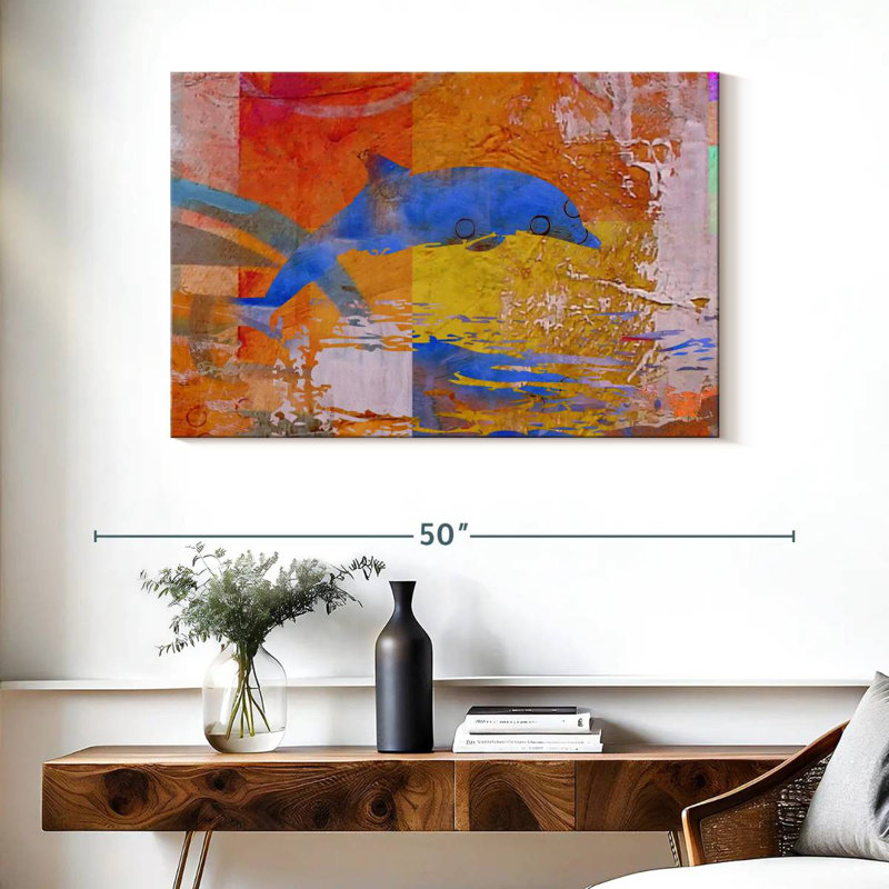 Brampt Dolphin II, 26" H x 39" W