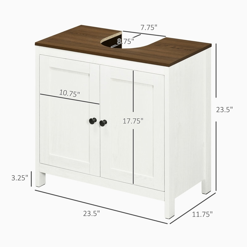 23.50'' Single Bathroom Vanity Base Only