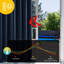Polyester Blackout Grommet / Eyelet Curtain Pair