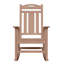 Ensemble de 2 chaises berçantes d'extérieur en PEHD d'extérieur résistantes aux intempéries-1820155576