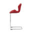  Ensemble de tabourets de bar 4 pièces Charlotte - rouge-869712928