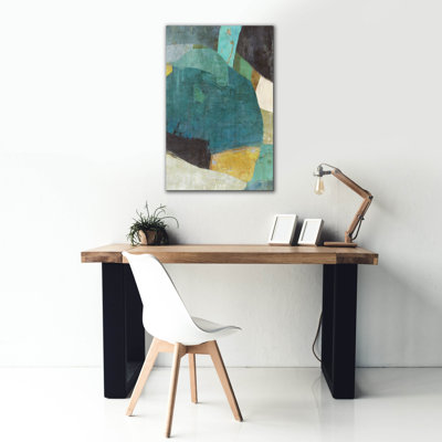 «Boulder Field 2» par Suzanne Nicoll, art mural sur toile