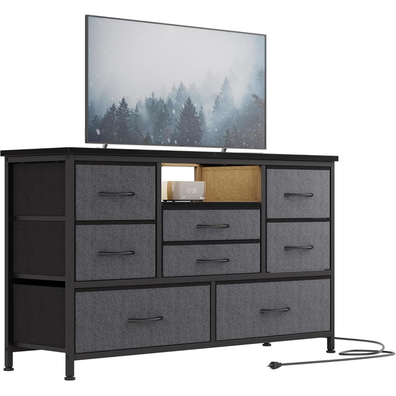 37cm W Chest of Drawers, Grey