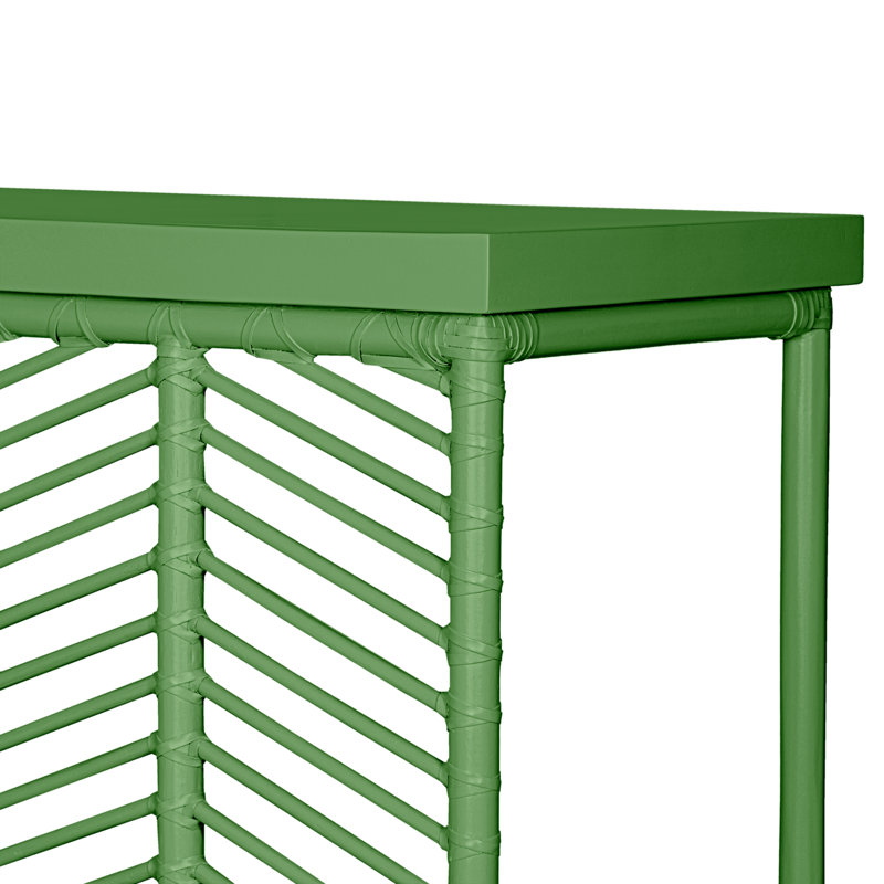 Liam Console Table, Bright Green