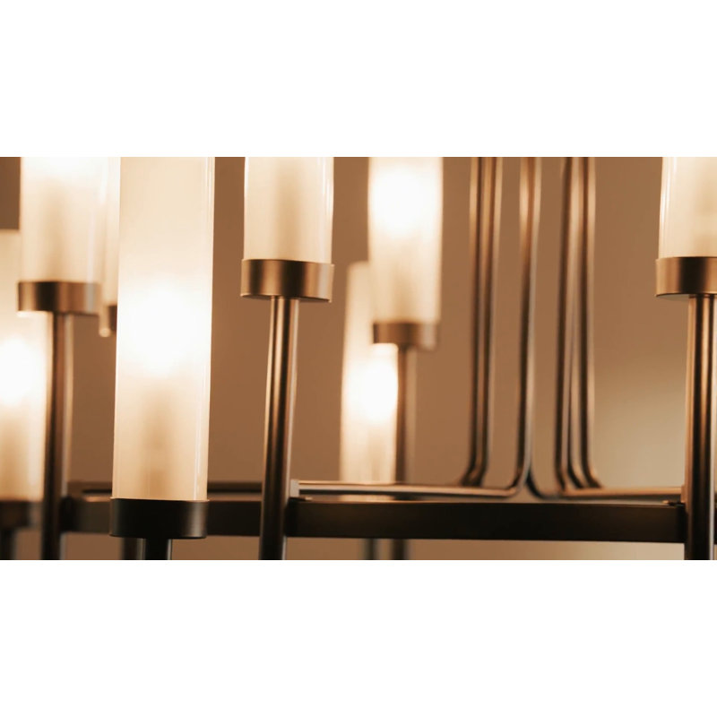 Matte Black Drum Flush-Mount Light with Cream Linen Shade