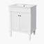 Meuble-lavabo moderne avec rangement spacieux et design élégant-108525964