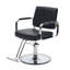 Fauteuil de salon hydraulique avec pivotement à 360 degrés, hauteur réglable et repose-pieds-133035500-133035501