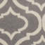 Tapis géométrique gris / ivoire Kardinya-1215871295