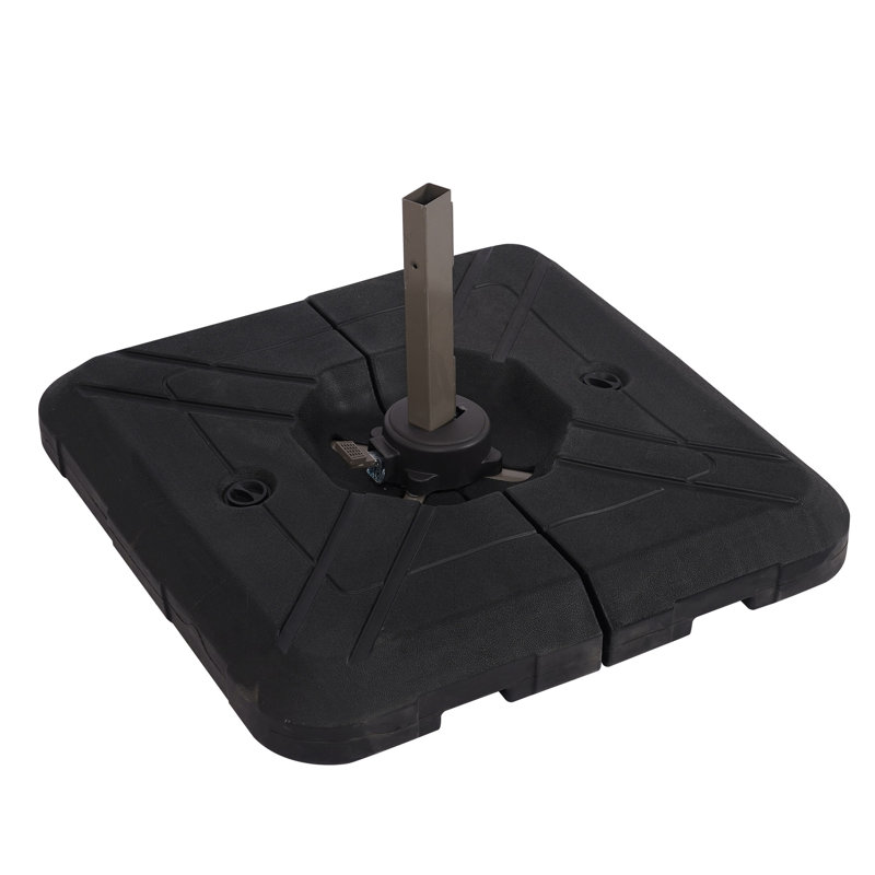 Sumin Plastic 37.5" Free Standing Umbrella Base