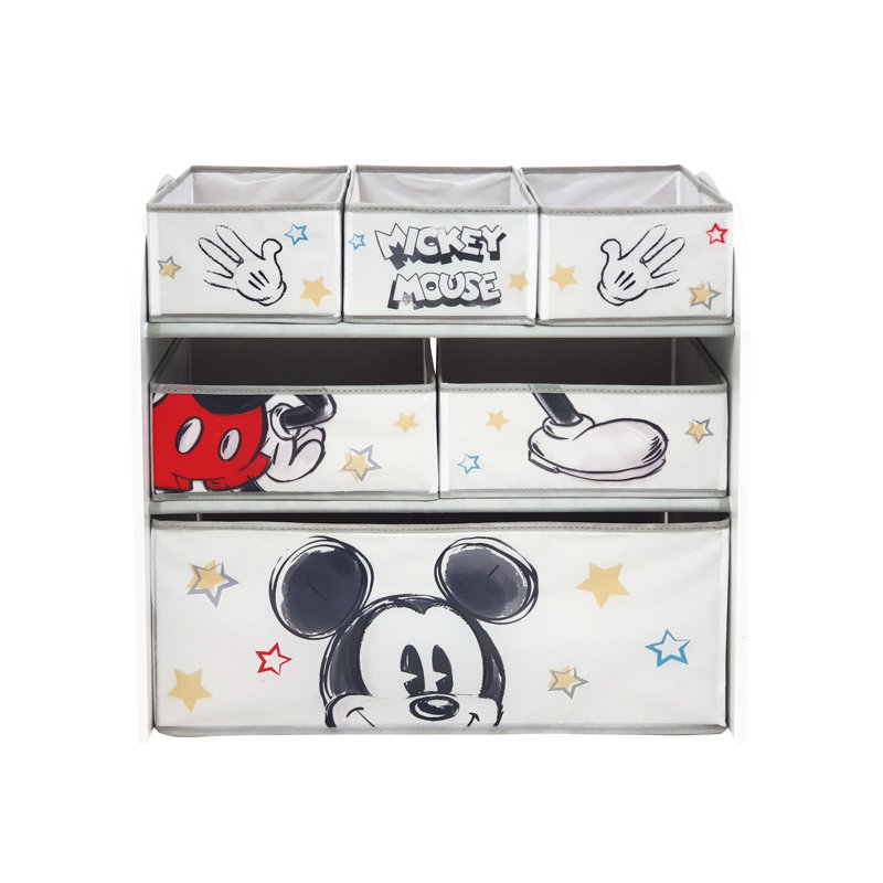 Mickey Mouse Classic Wooden Toy Organizer