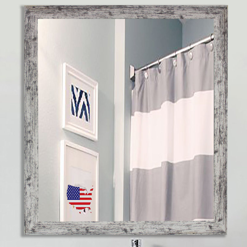 Miroir mural Waynesburg Farmhouse, H 35 po x l 35 po