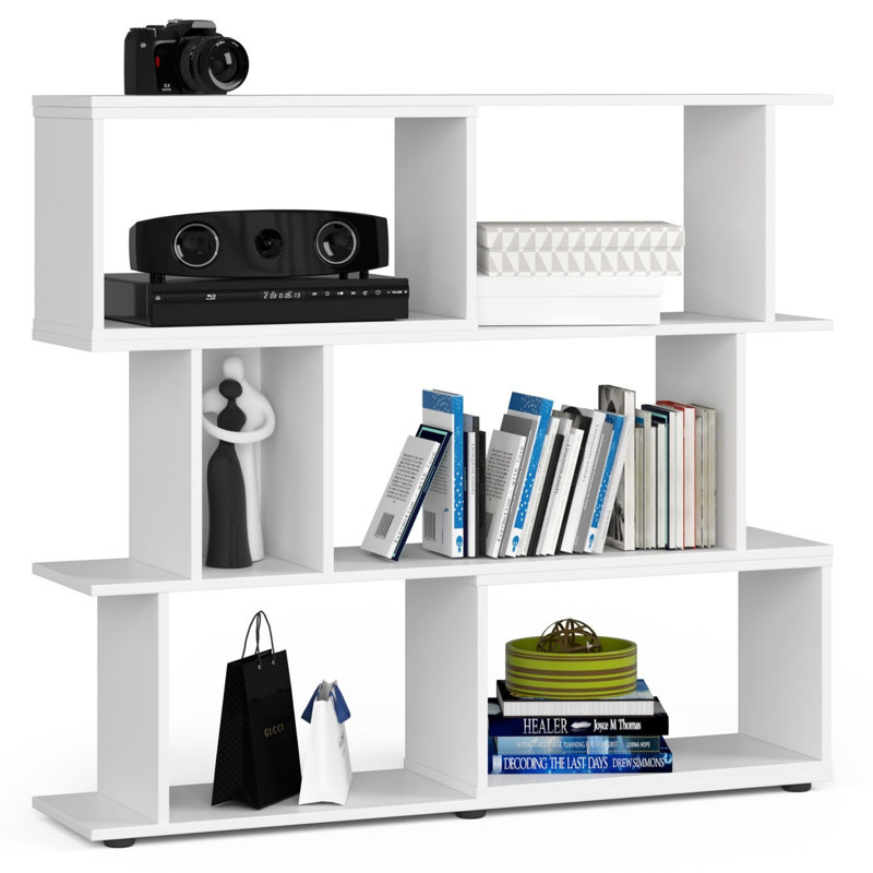 Shadra 107cm H x 120cm W Bookcase